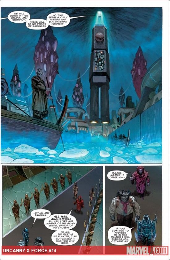 Uncanny X-Force #14 Preview Art by Jerome Opeña