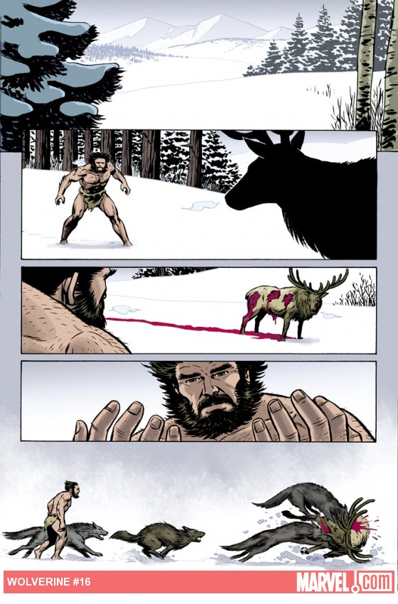 Wolverine (2010) #16 preview art by Goran Sudzuka