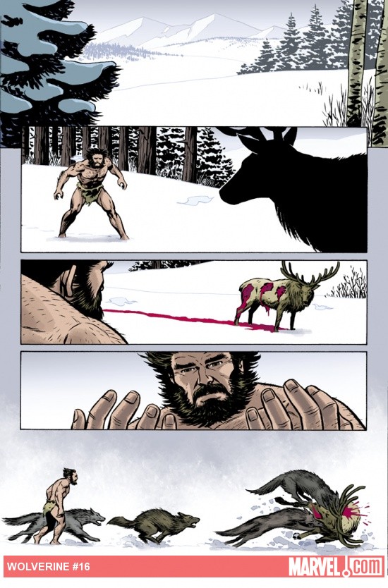 Wolverine (2010) #16 preview art by Goran Sudzuka