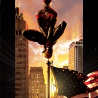 Ultimate Comics Spider-Man #7 cover art by Kaare Andrews