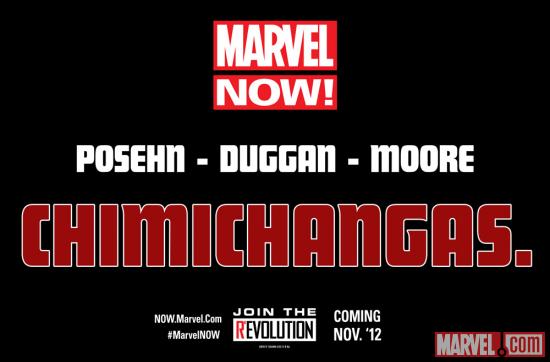 The Future of Marvel NOW! is...Chimichangas?