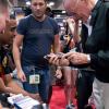 SDCC 2012: Stan Lee signing at the Marvel Booth