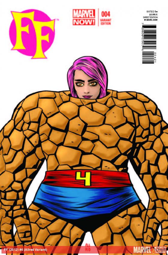 FF (2012) #4 (Allred Variant)