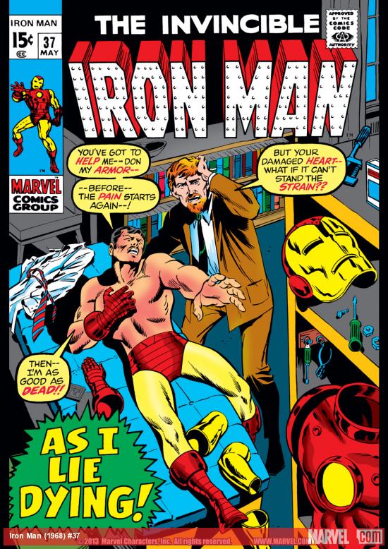 Iron Man (1968) #37 Cover