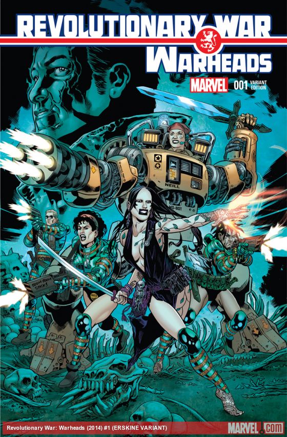 Revolutionary War: Warheads (2014) #1