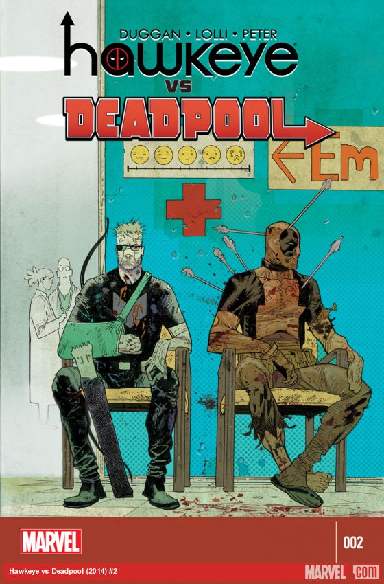Hawkeye vs. Deadpool (2014) #2