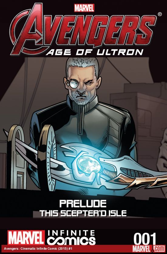 AVENGERS: AGE OF ULTRON PRELUDE - THIS SCEPTRE'D ISLE INFINITE COMIC 1 (2015)