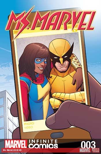 Ms. Marvel Vol. 1 Kids Infinite Comic (2018) #3