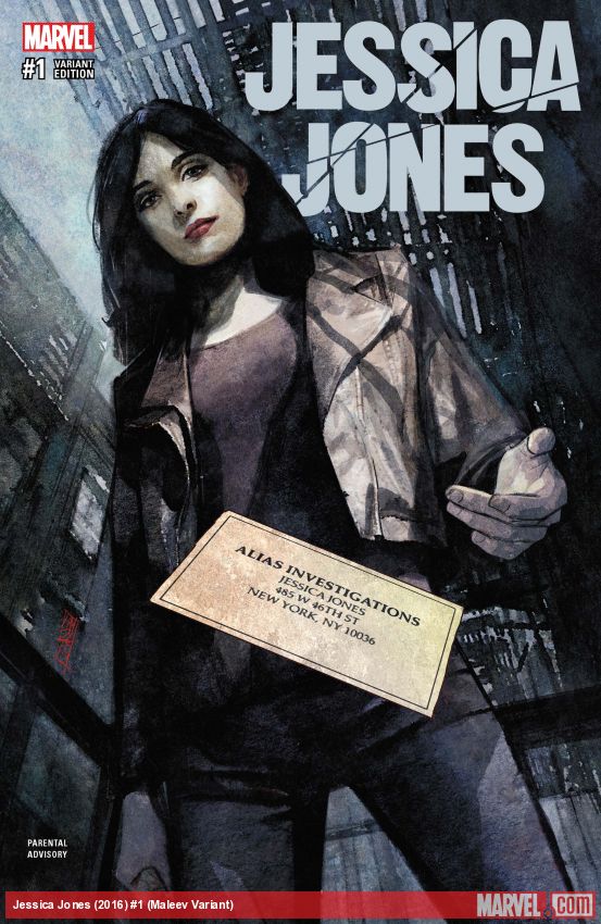 Jessica Jones (2016) #1 (Maleev Variant)
