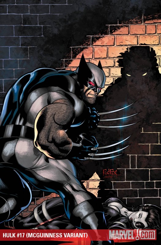 Hulk (2008) #17 (MCGUINNESS VARIANT)