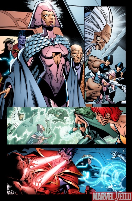 WAR OF KINGS #4 Interior Art