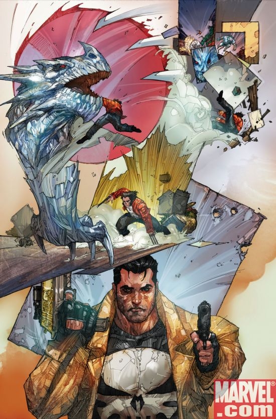 ASTONISHING TALES: WOLVERINE/PUNISHER #2 Art by Top Cow Productions