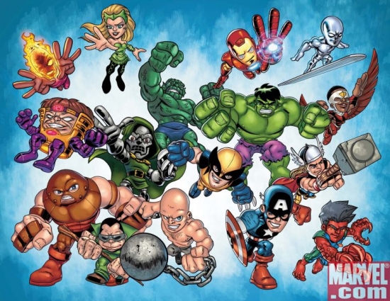 Marvel Super Hero Squad Poster