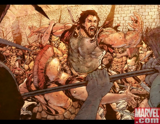INCREDIBLE HERCULES #114 interior art