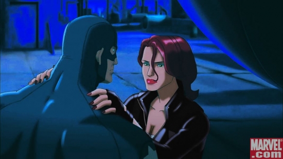 Black Widow and Captain America