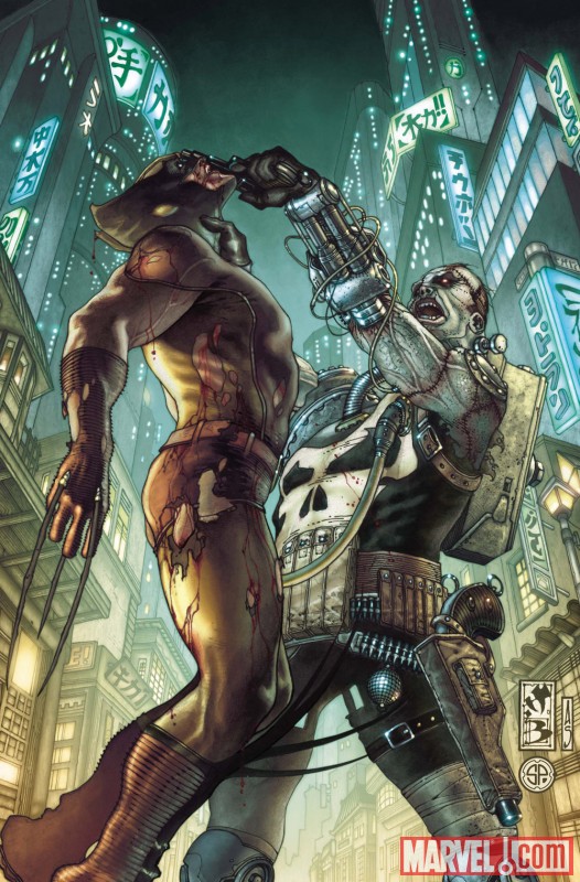 FRANKENCASTLE #19 cover by Simone Bianchi