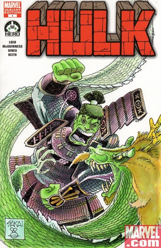 HULK #1 variant cover