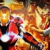 Gio Gonzalez Poses With Iron Man