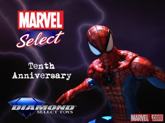 Marvel Select 10th Anniversary Contest Spider-Man Image