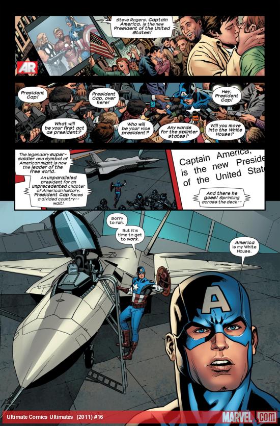 Ultimate Comics Ultimates #16 preview art by Luke Ross