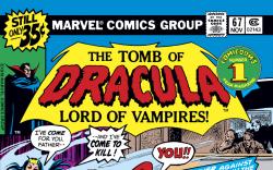 Tomb of Dracula (1972) #67 Cover