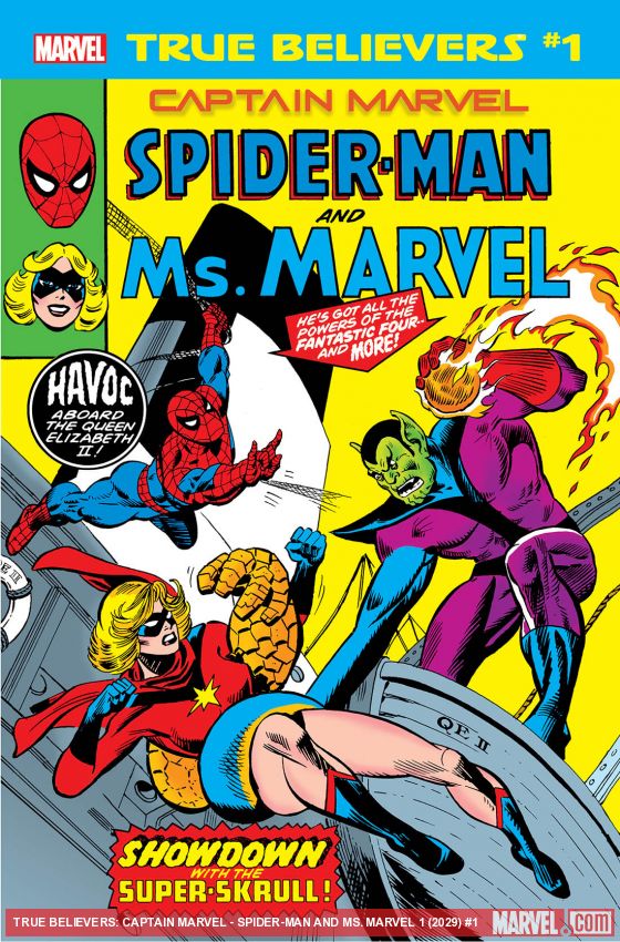 True Believers: Captain Marvel - Spider-Man and Ms. Marvel (2019)