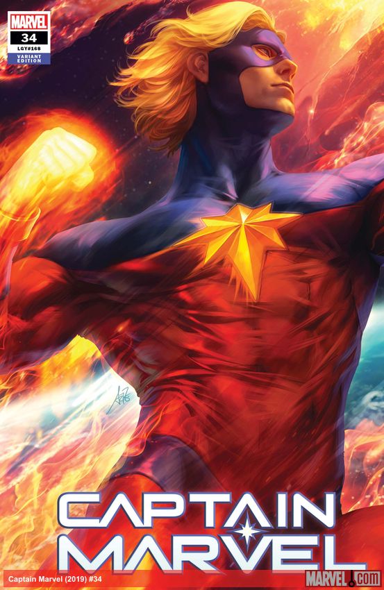 Captain Marvel (2019) #34 (Variant)