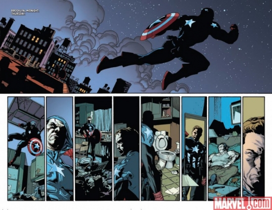 NEW AVENGERS #55, pages 5-6