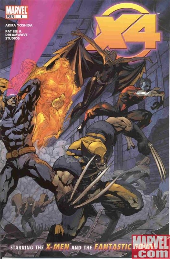 X-MEN/FANTASTIC FOUR (2006) #1 COVER