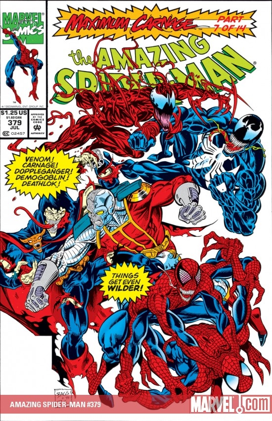 AMAZING SPIDER-MAN #379 COVER