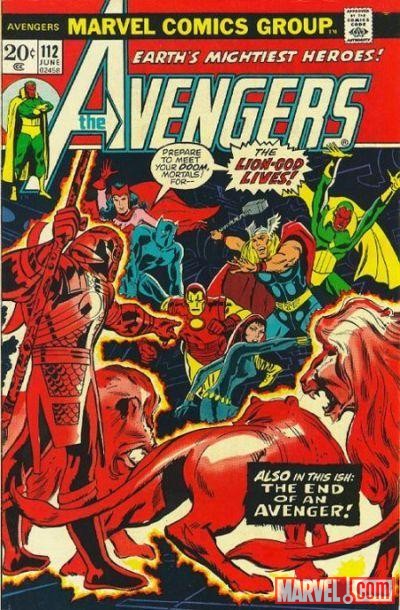 AVENGERS #112 cover