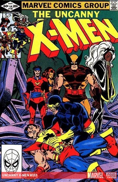 Uncanny X-Men #155 cover