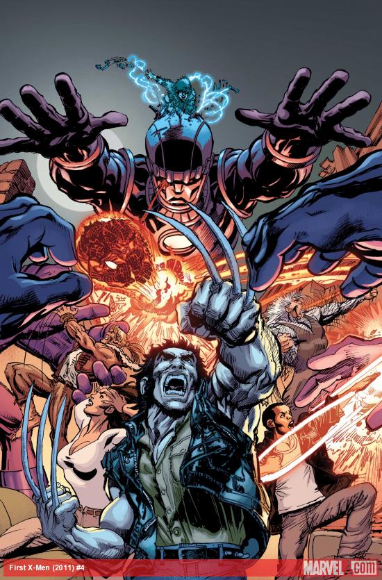 First X-Men #4 Cover