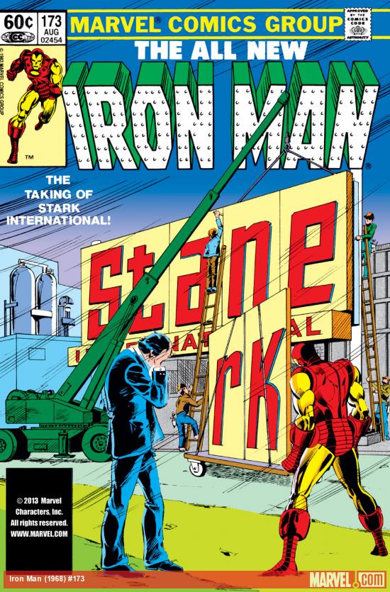 Iron Man (1968) #173 Cover