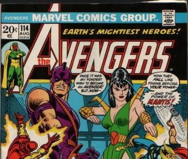 AVENGERS #114 cover
