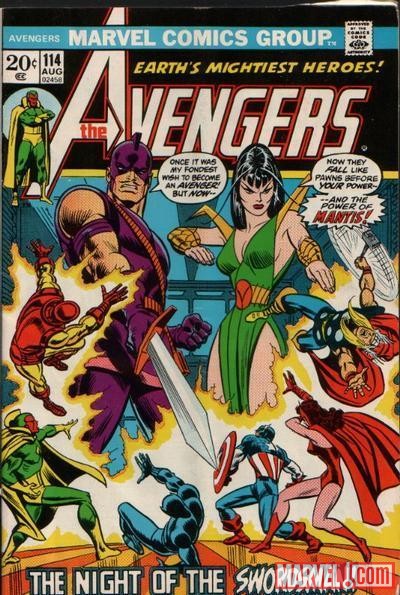 AVENGERS #114 cover