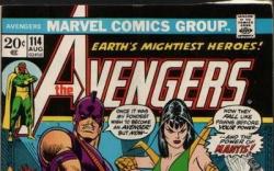 AVENGERS #114 cover