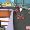 Screenshot of Spider-Man battling from Super Hero Squad Online