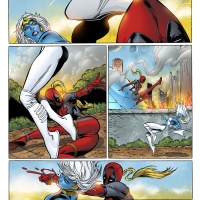Deadpool Corps #11 preview art by Marat Mychaels