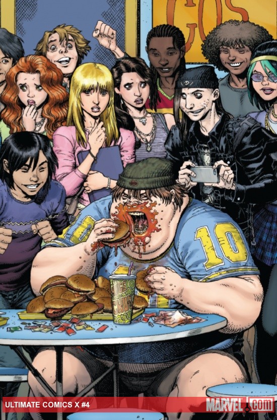 Ultimate Comics X #4 preview art by Arthur Adams