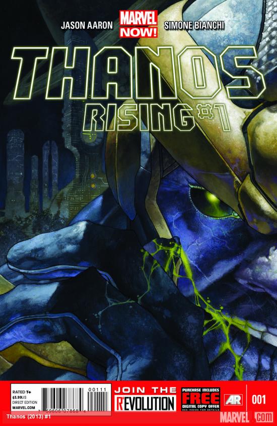 Thanos Rising #1 cover by Simone Bianchi