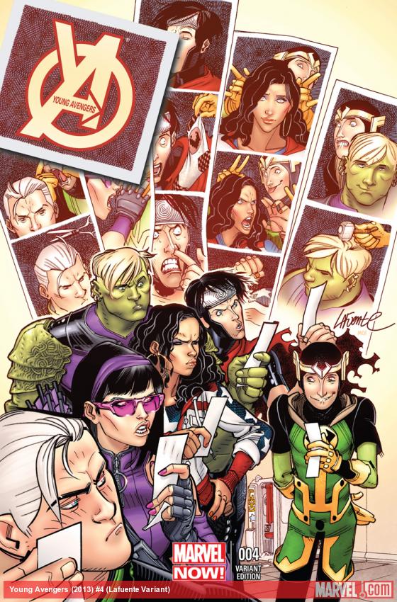 Young Avengers (2013) #4 (Lafuente Variant)