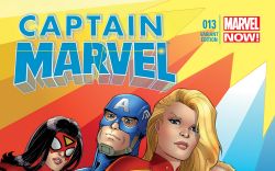 CAPTAIN MARVEL 13 CONNER VARIANT (1 FOR 30)