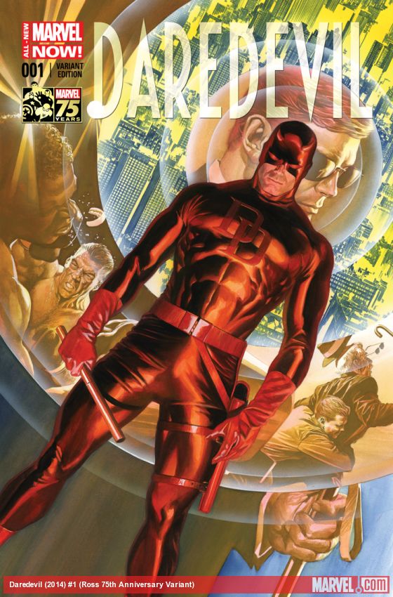 Daredevil (2014) #1 (Ross 75th Anniversary Variant)