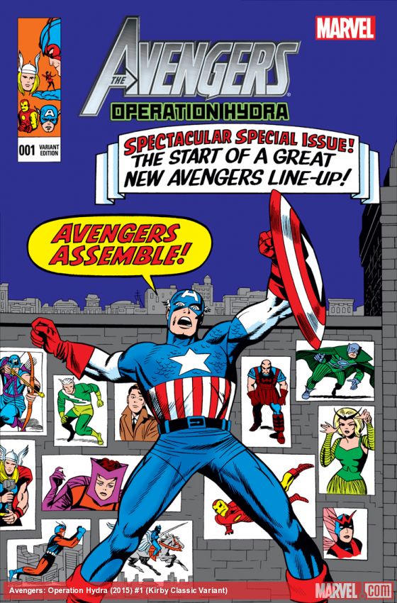 Avengers: Operation Hydra (2015) #1 (Kirby Classic Variant)