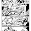 Fear Itself: The Fearless #1 black and white preview art by Mark Bagley