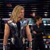 Chris Hemsworth and Cobie Smulders star as Thor and Maria Hill in Marvel's The Avengers