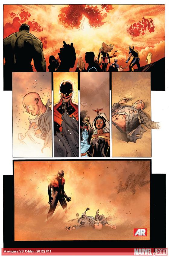 Avengers Vs. X-Men #11 art by Olivier Coipel