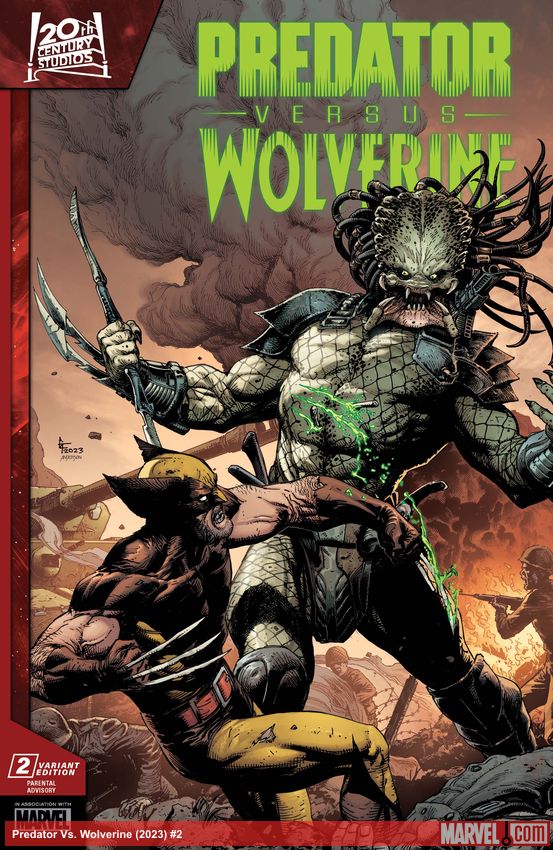 Predator Vs. Wolverine (2023) #2 (Variant)