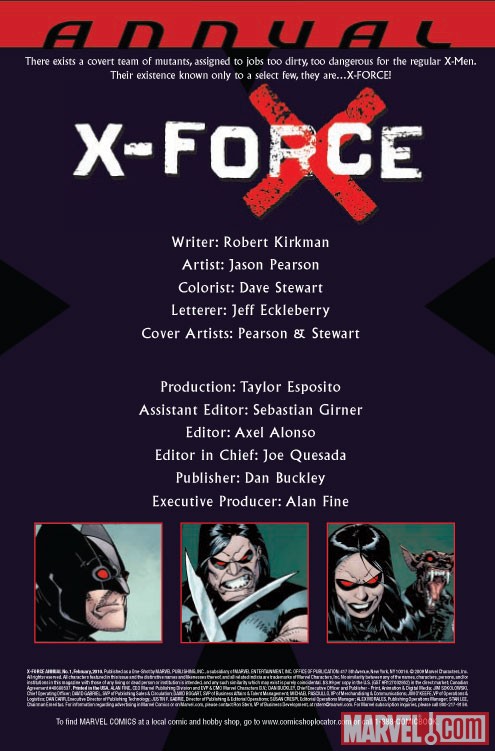X-Force Annual (2009) #1